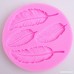 SK 4 Cavity 3D Feather Shape Silicone Cake Mold Chocolate Soap DIY Mold Baking - B06XRRRDX8